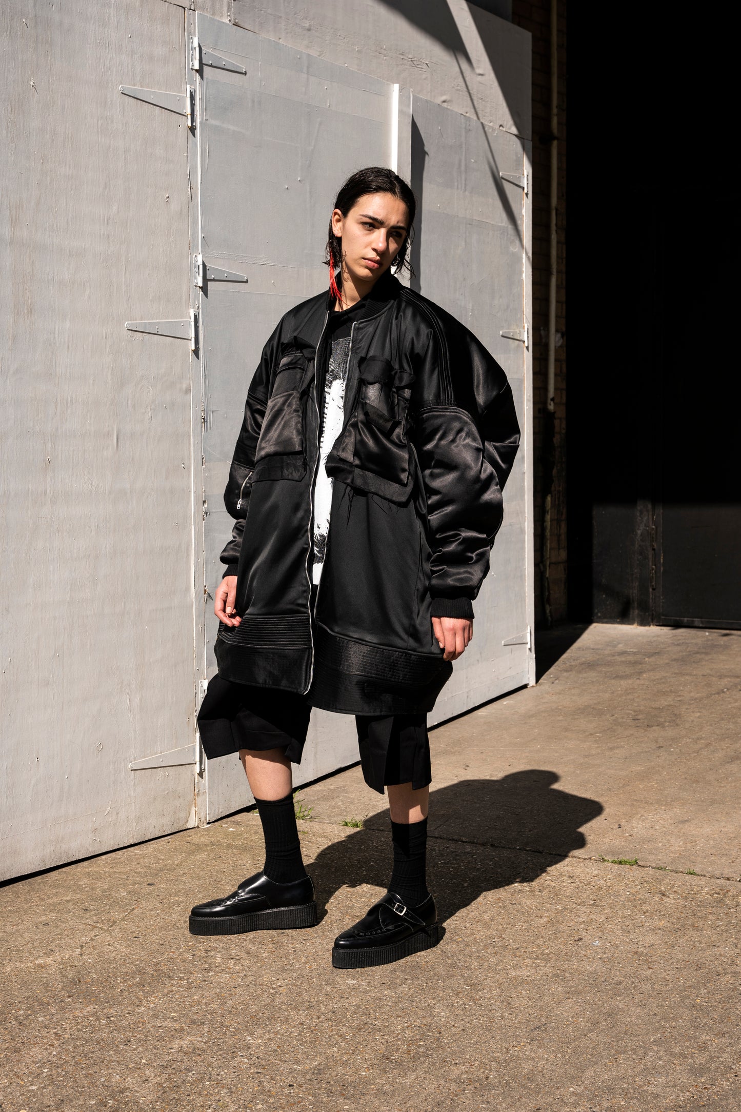 LONG BOMBER JACKET STAVROS